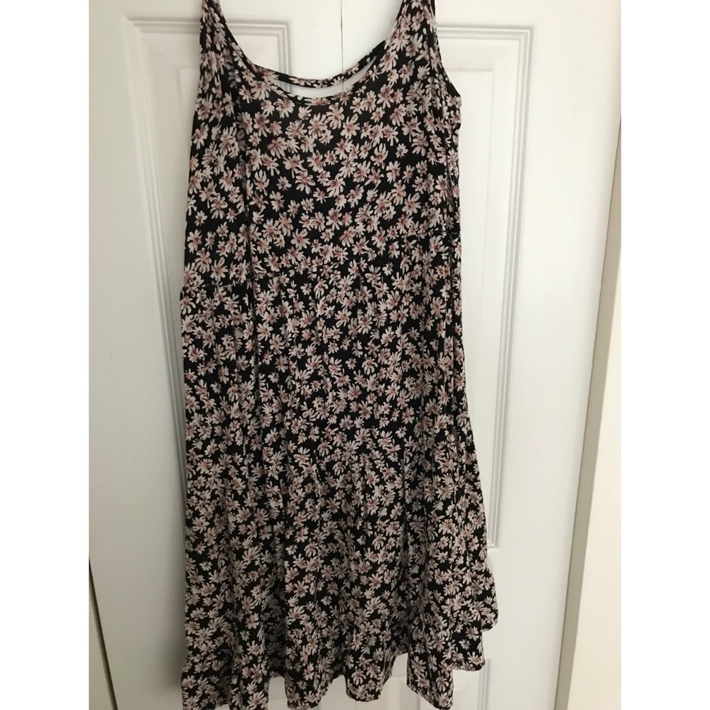 Black and Pink mini dress